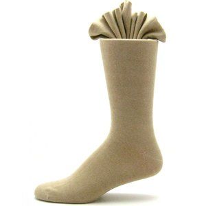 NEW! Antonio Ricci Beige Tan Dress Socks